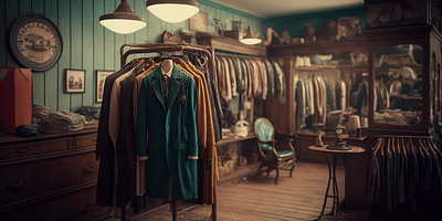 Sustainable vintage clothing